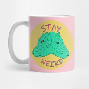 Stay Weird Two Headed Calf Mug